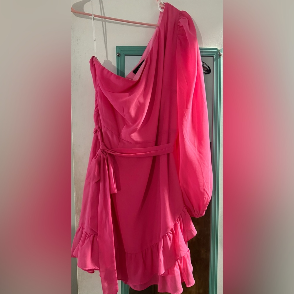 Lulu's Vibrant Pink Dress
